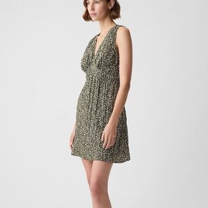 GAP Olive Floral Dress